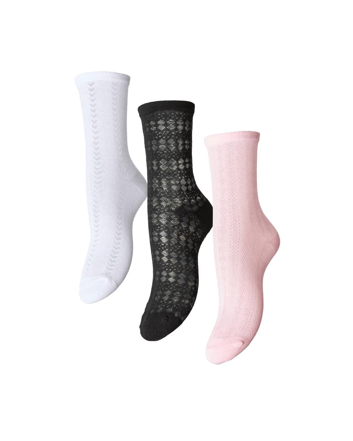 JULIANA STRØMPER (3-Pack) - MIX COLORS