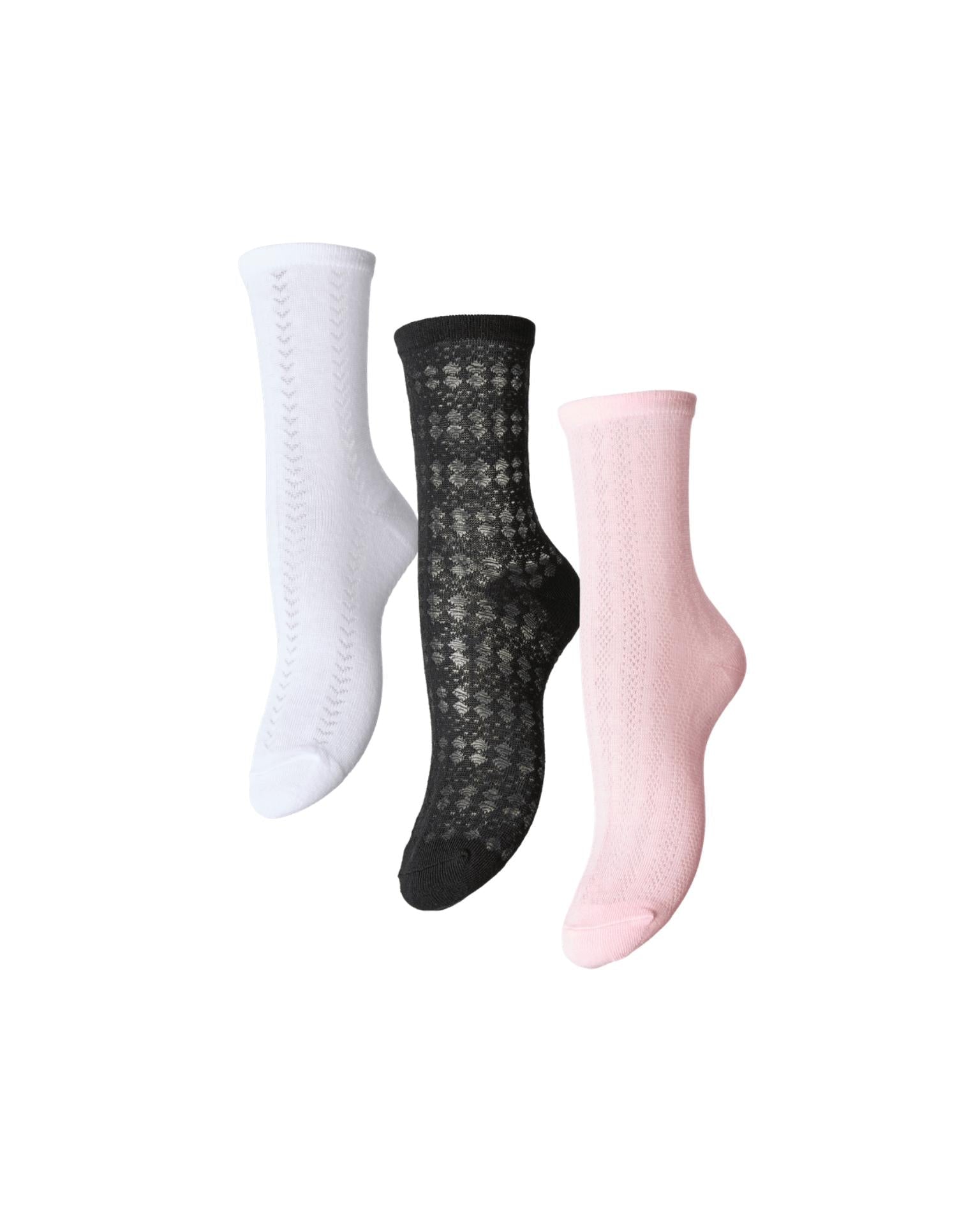 JULIANA STRØMPER (3-Pack) - MIX COLORS