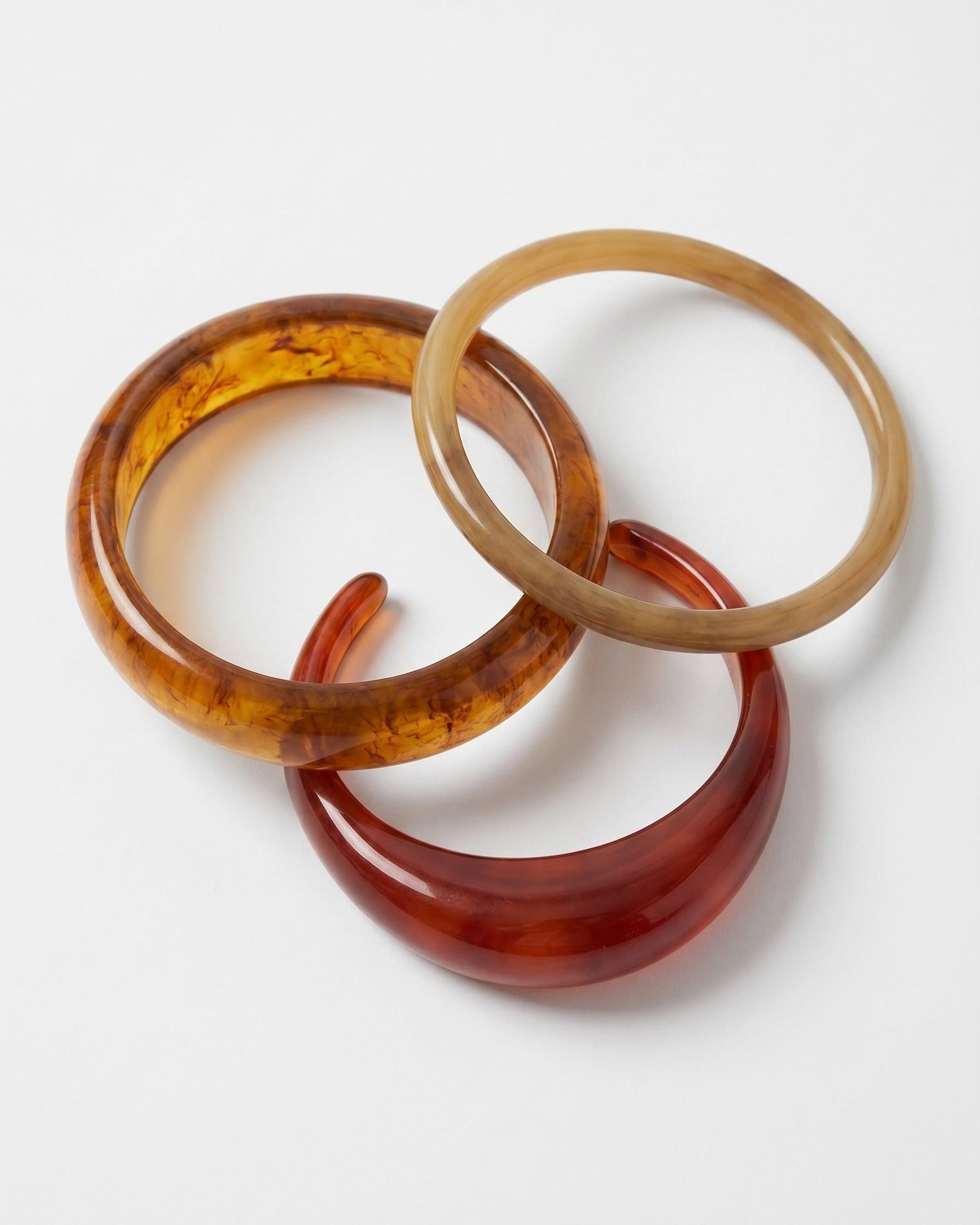 KELLY BRACELET 3 - PAK - HAWAIIAN SUNSET MULTI - Dinvintageshop