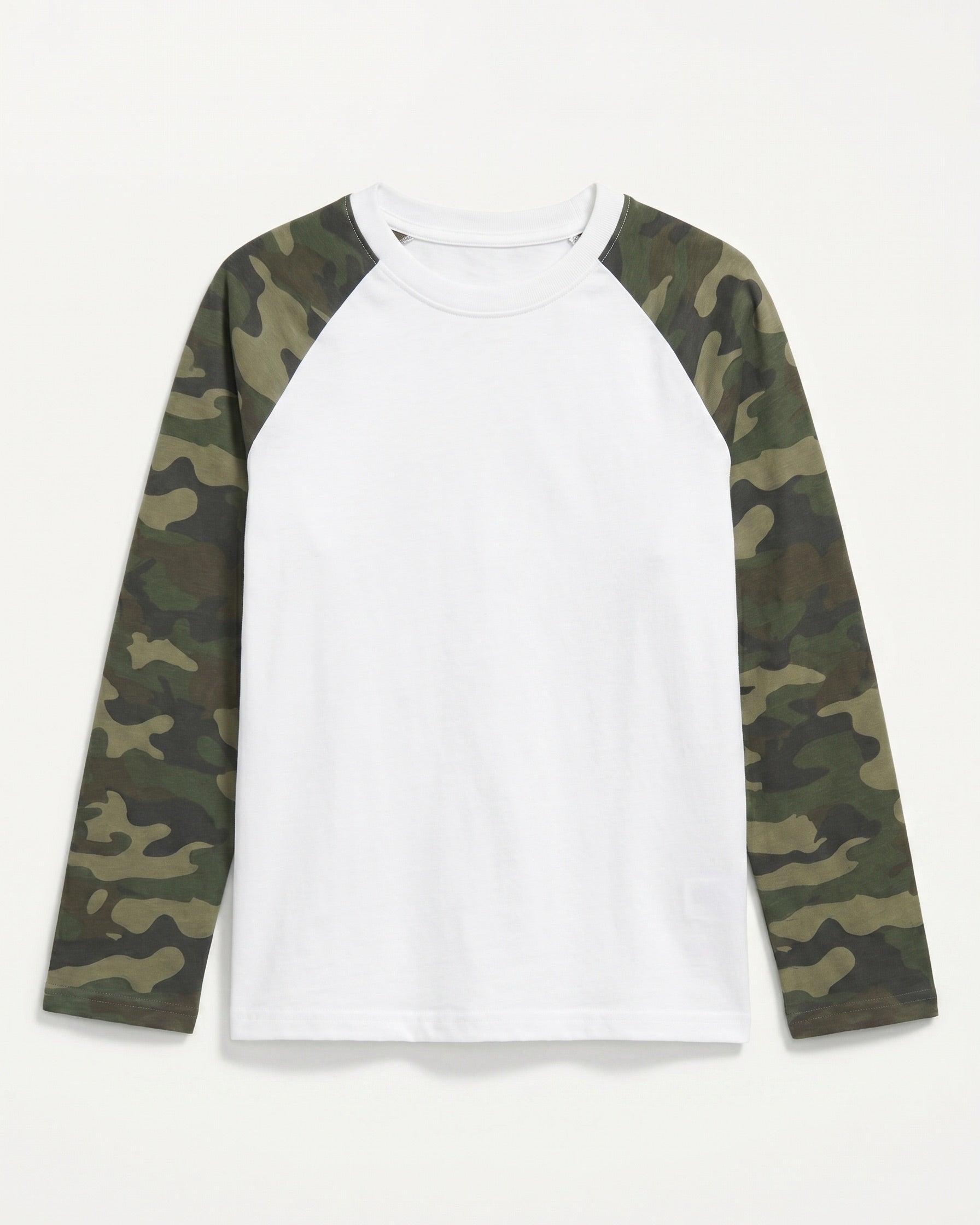 KLARA TEE - WHITE/GREEN ARMY