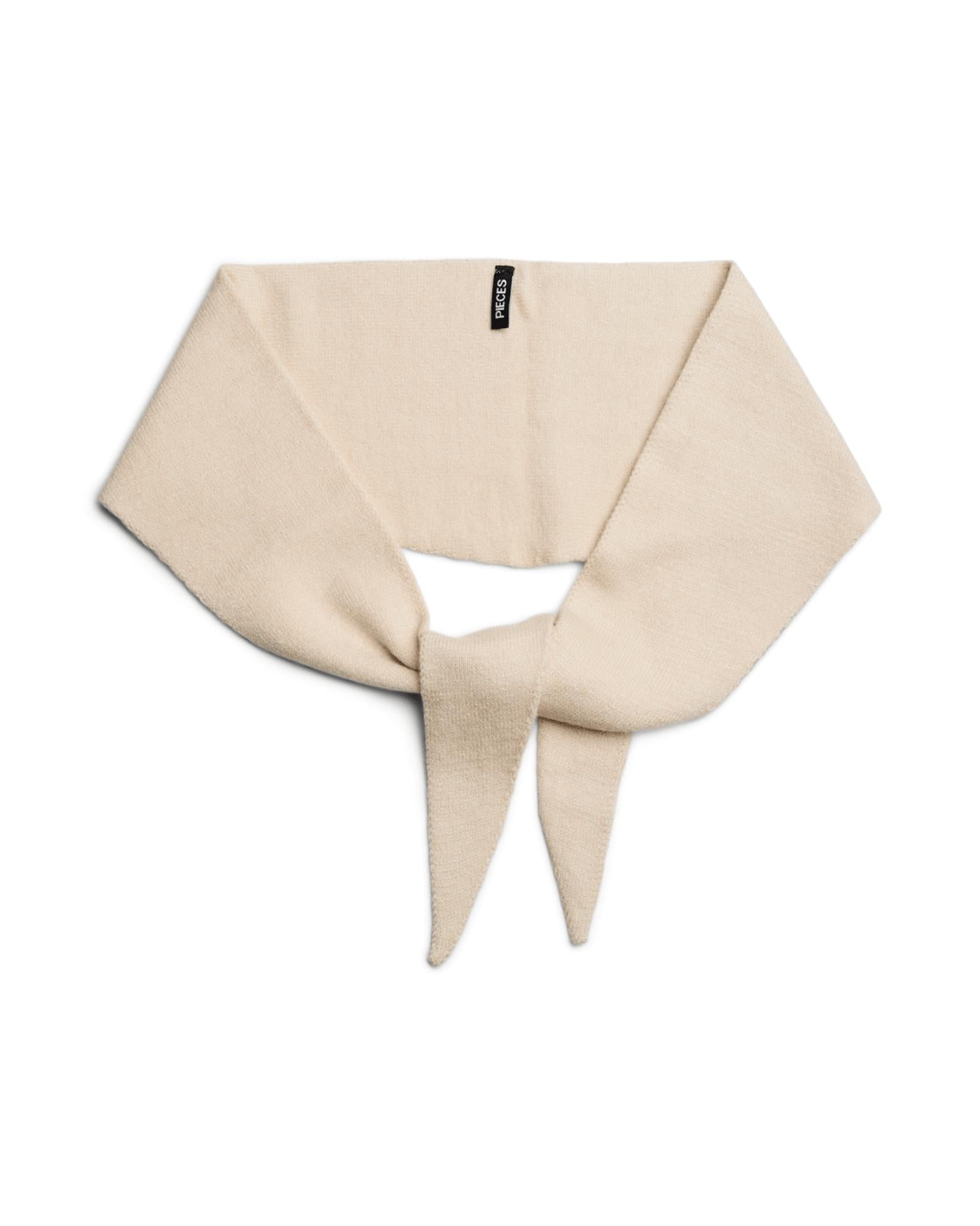 KOMMA TRIANGLE SCARF - WHITECAP GRAY