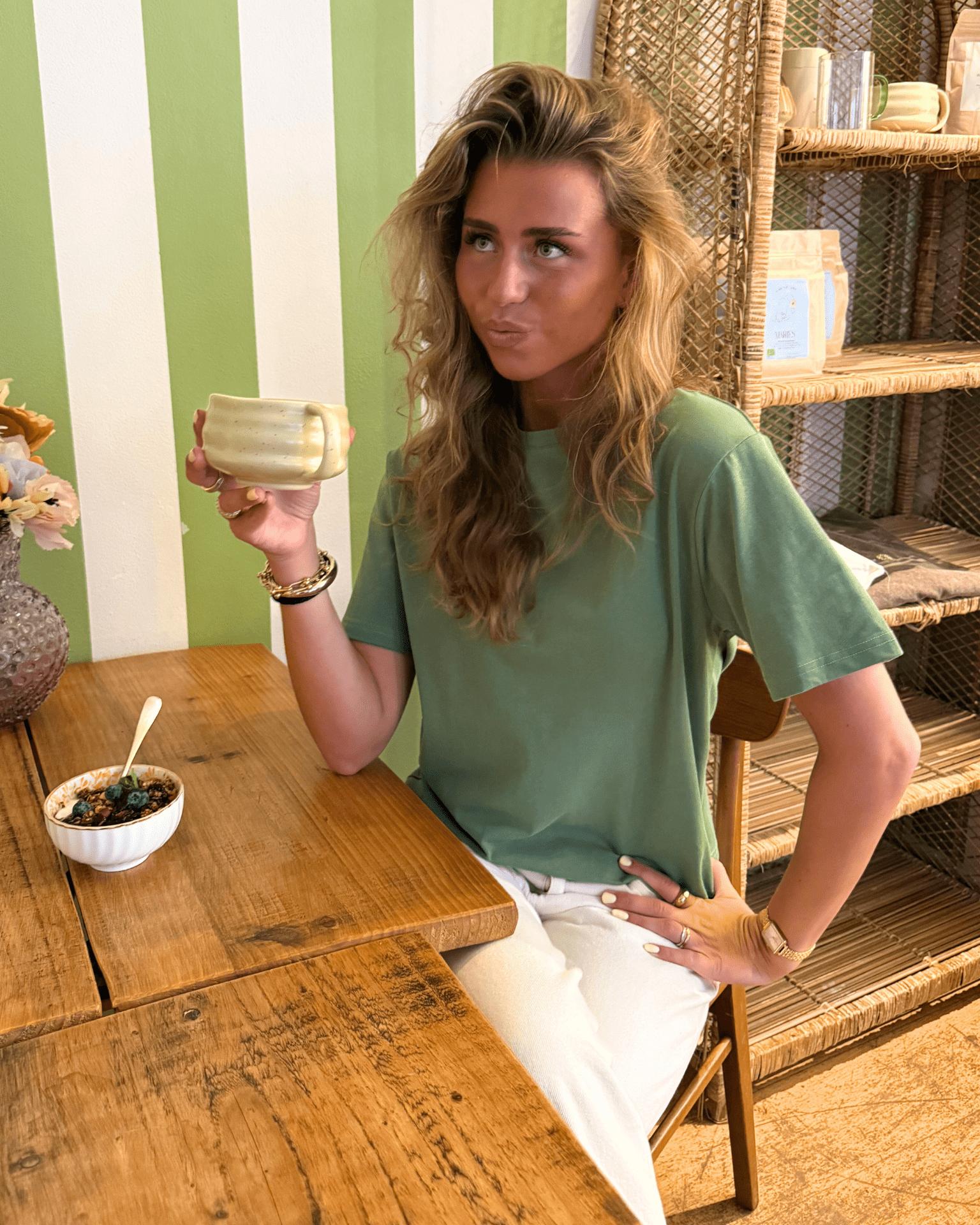 LYKKE TEE - GREEN