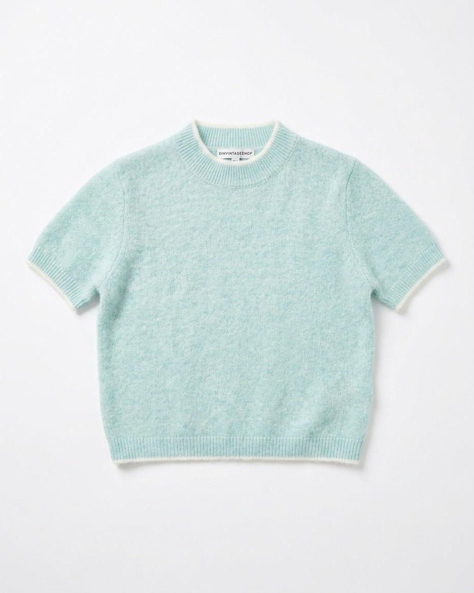 MADDIE KNIT SS - TEAL