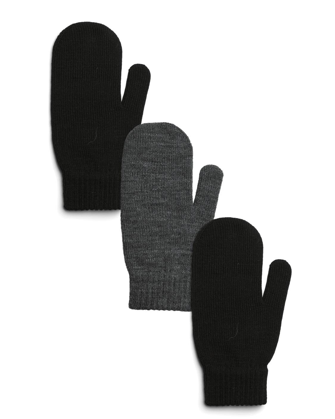 NEW BUDDY 3-PAK LUFFER (mobilvenlige) - 2BLACK/ 1GREY