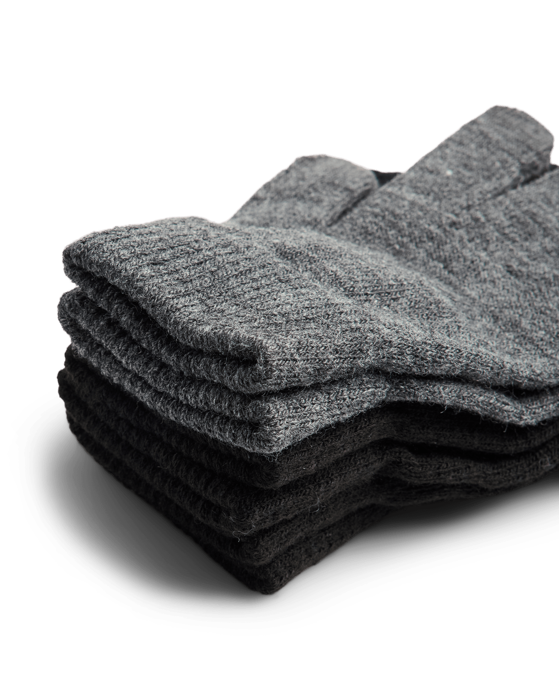 NEW BUDDY HANDSKER (3-Pak) mobilvenlig - 2x SORT/ 1x DK GREY MEL - Dinvintageshop