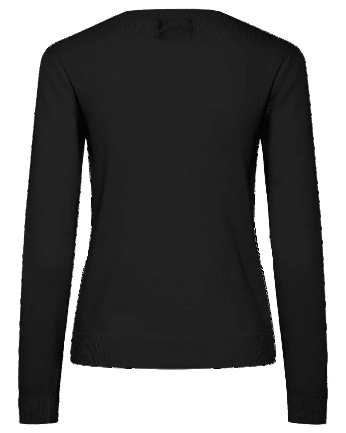 NORA KNIT CARDIGAN - BLACK