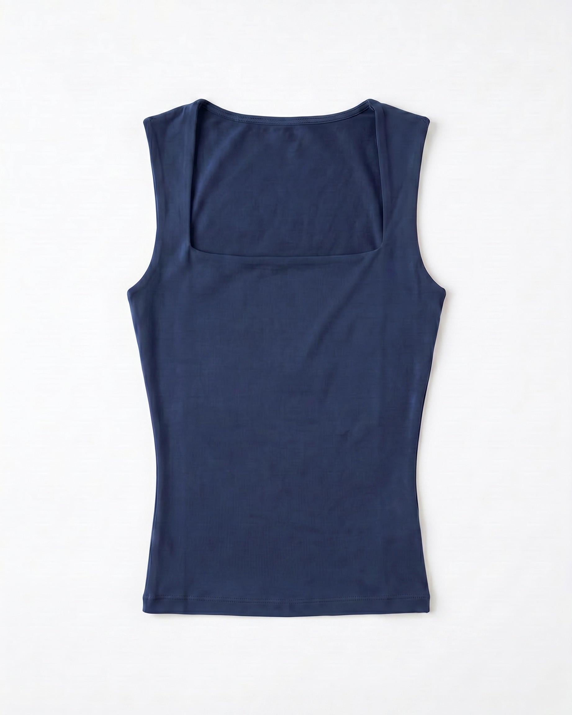NORA VENDBAR TOP - NAVY