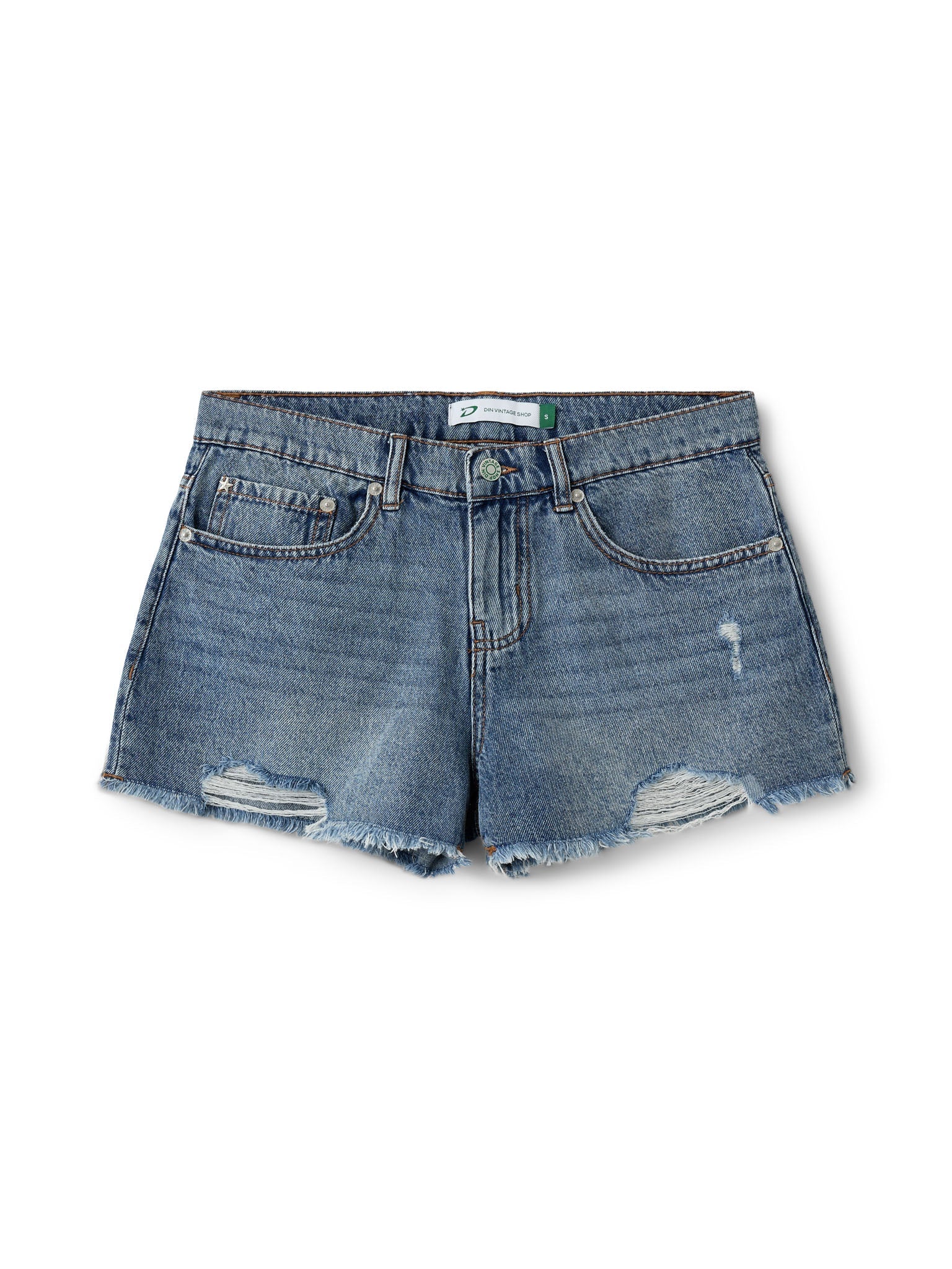 NOVA SHORTS - DARK BLUE - Dinvintageshop