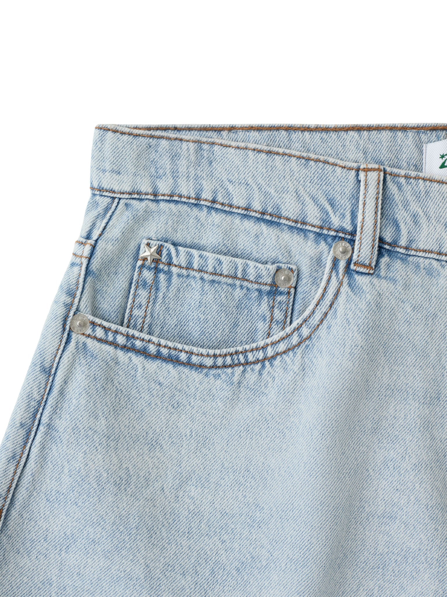 NOVA SHORTS - LIGHT BLUE - Dinvintageshop
