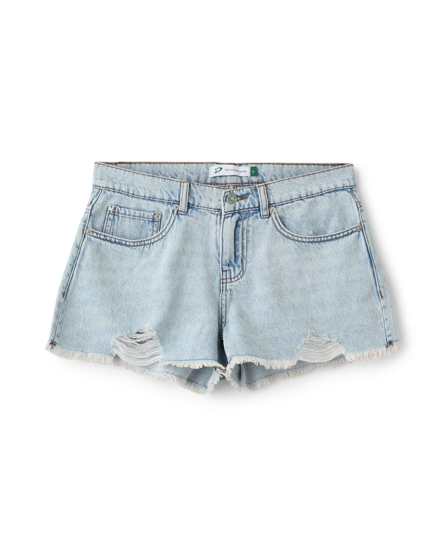 NOVA SHORTS - LIGHT BLUE - Dinvintageshop