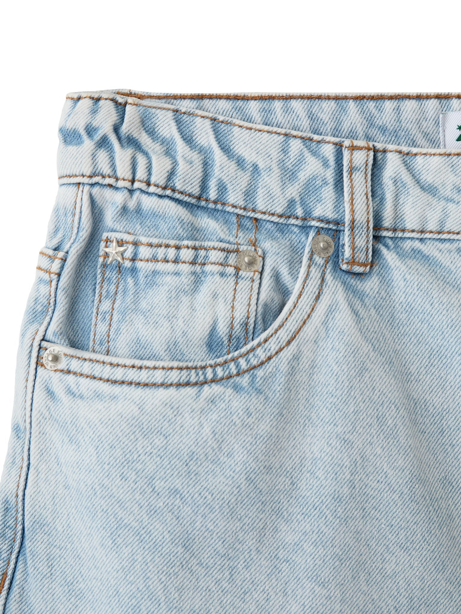 OLIVIA JORTS - BRIGHT BLUE - Dinvintageshop