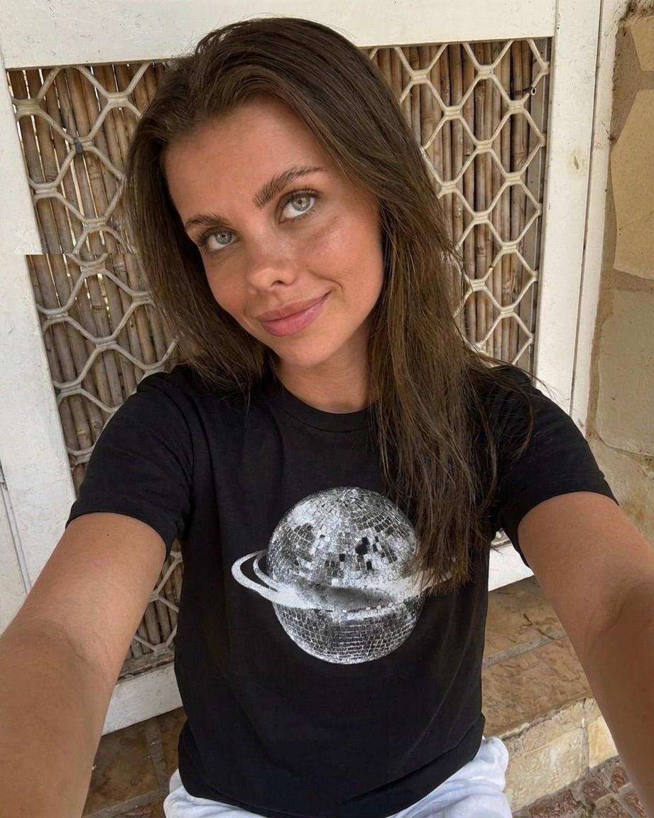 PLANET DISCO (white), BABYTEE - BLACK