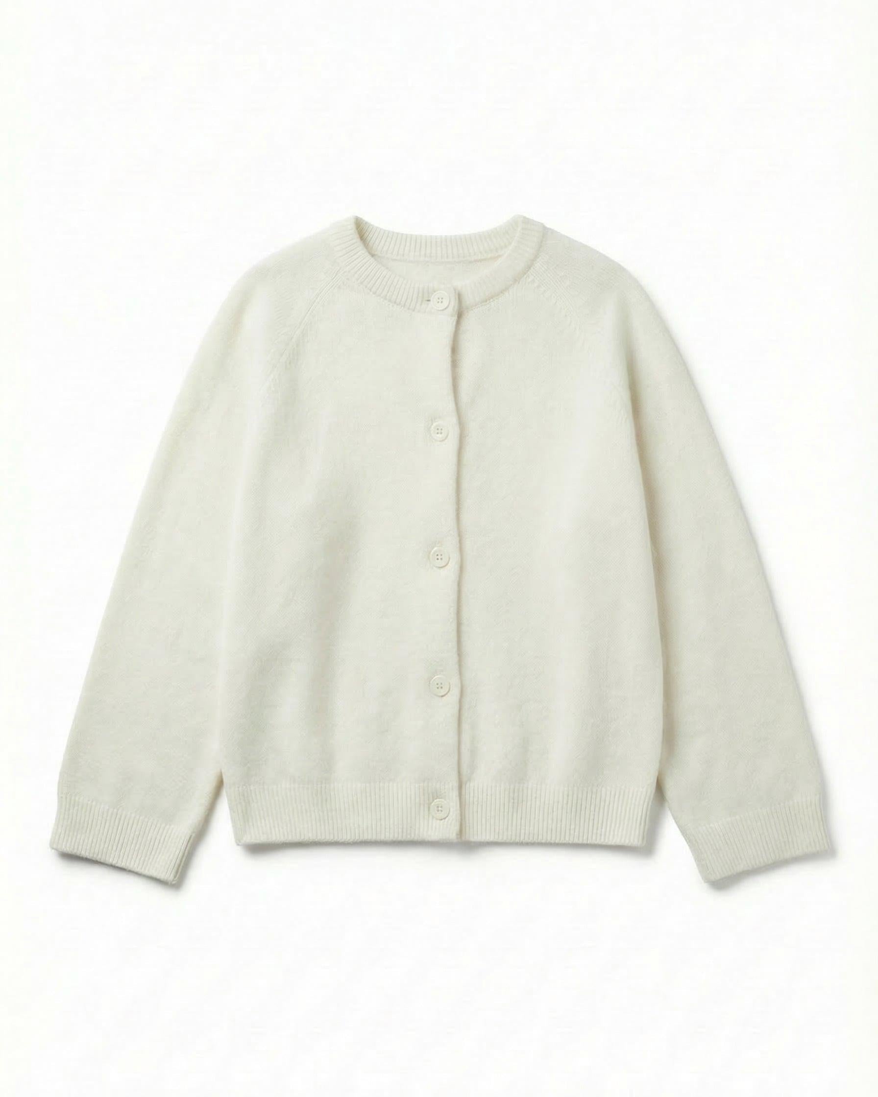 SADIE CARDIGAN - OFFWHITE - Dinvintageshop