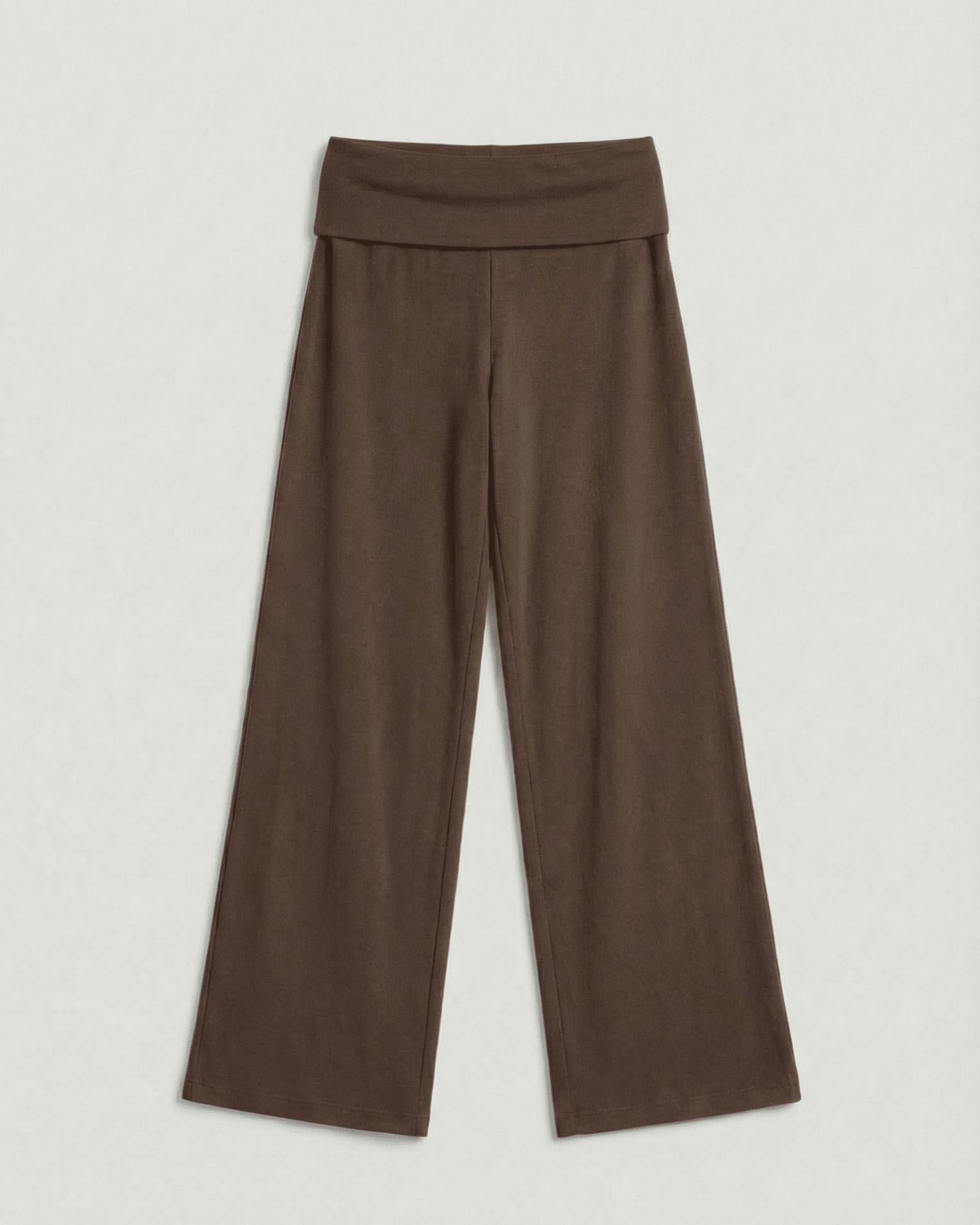 SASHA PANT - DARK BROWN