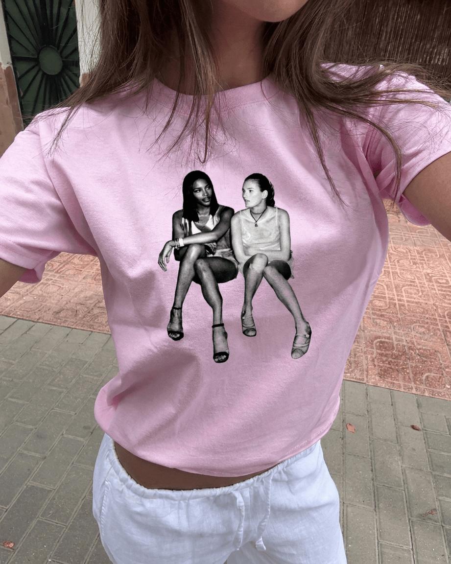 SUPERMODELS BABY TEE - LIGHT PINK