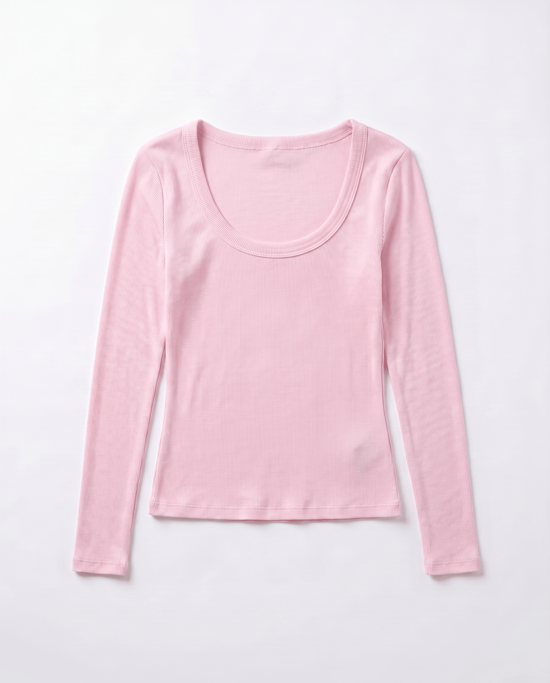 THEA LANGÆRMET T - SHIRT - LT PINK - Dinvintageshop