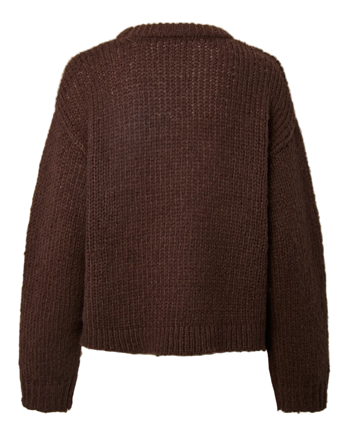 DORTHEA CHUNKY KNIT - HOT FUDGE MELANGE