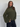THERESA CABLE KNIT - GREEN - Blød striktrøje i grøn