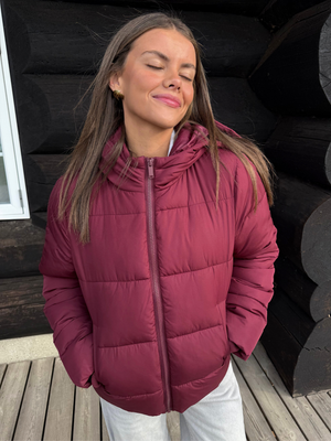 BEE PUFFER JACKET - TAWNEY PORT