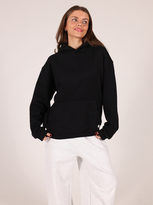 OVERSIZED HOODIE - BLACK