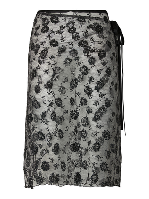 NATASJA LACE SARONG - BLACK