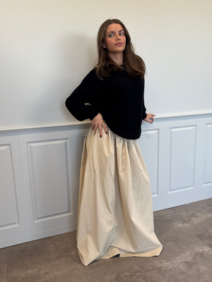 CARO MAXI SKIRT - BEIGE