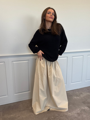 CARO MAXI SKIRT - BEIGE