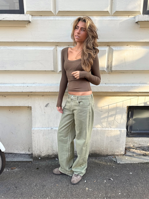 ESTHER JEANS - GREEN