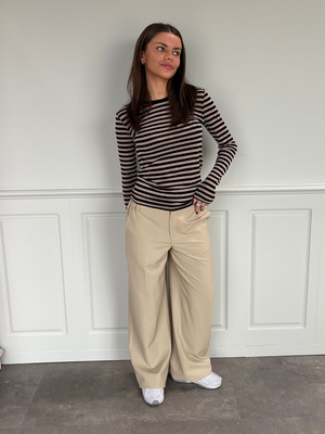 BELLA SUIT PANT NEW - SAND