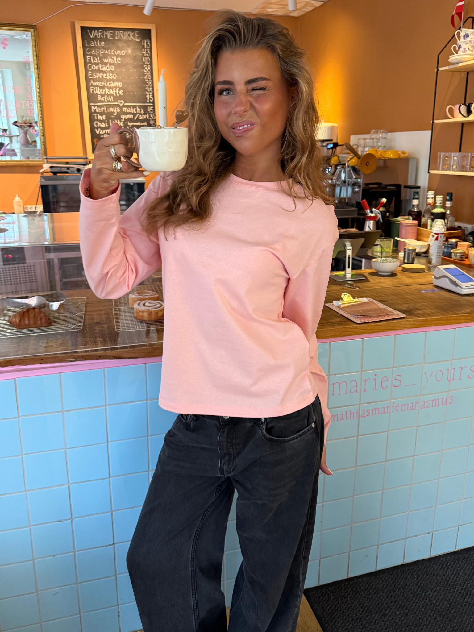 MYNTE TEE - PINK