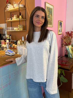 MYNTE TEE - LIGHT GREY