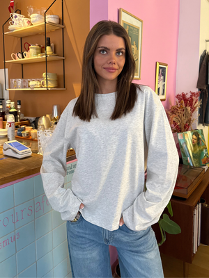 MYNTE TEE - LIGHT GREY