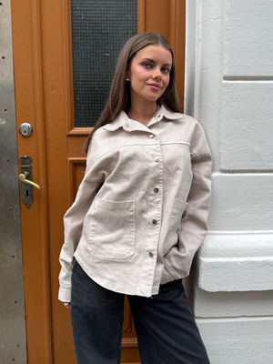 CILLE OVERSIZE JACKET - BEIGE