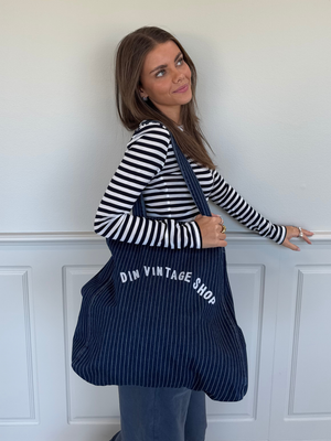 TOTEBAG - DARK STRIPE