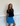 MILLA RUFFLE SKIRT/TOP - BLUE