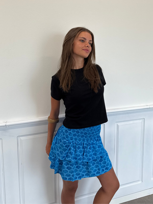 MILLA RUFFLE SKIRT/TOP - BLUE