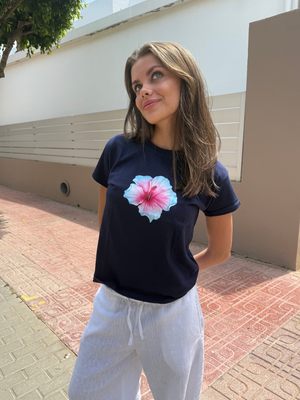 HAWAII (blå) BABY TEE - NAVY
