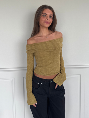 MELANIE TOP - MATCHA GREEN