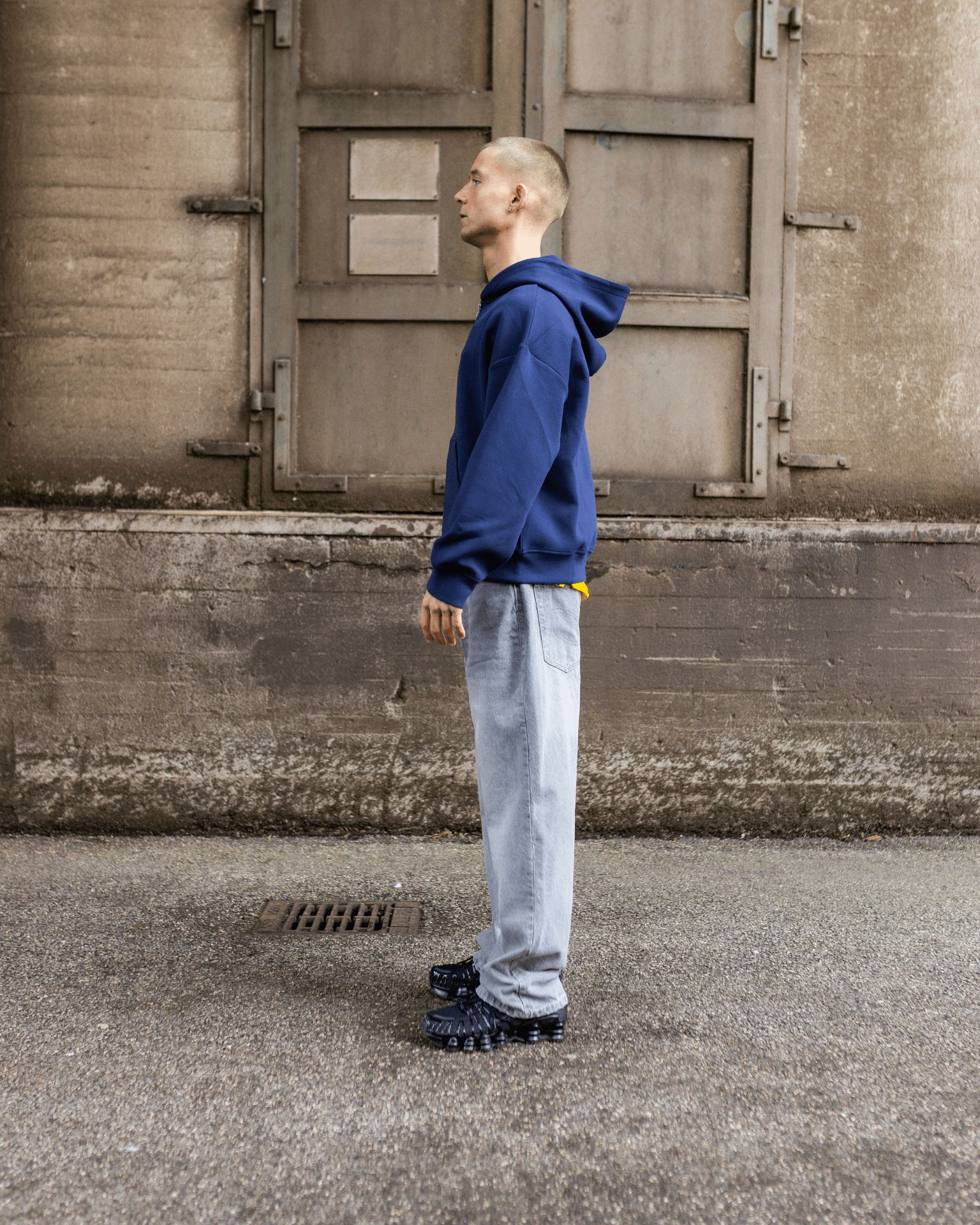 TYLER BAGGY JEANS - LIGHT GREY