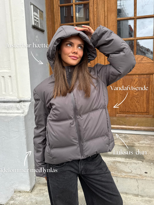 ISA DOWN JACKET - DARK GREY