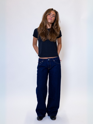 ESTHER JEANS - DARK BLUE