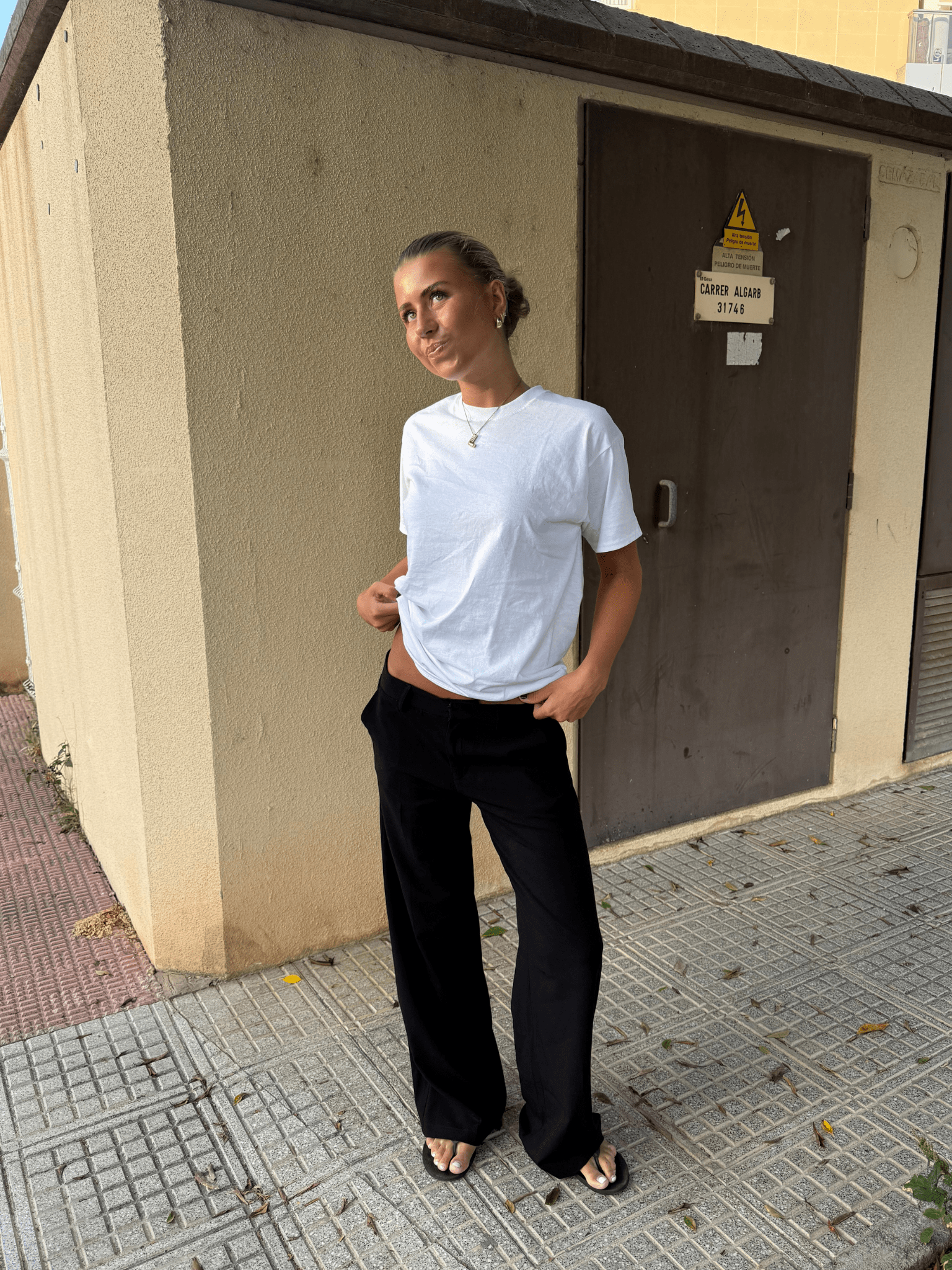 BELLA SUIT PANT - BLACK