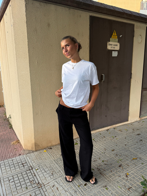 BELLA SUIT PANT - BLACK