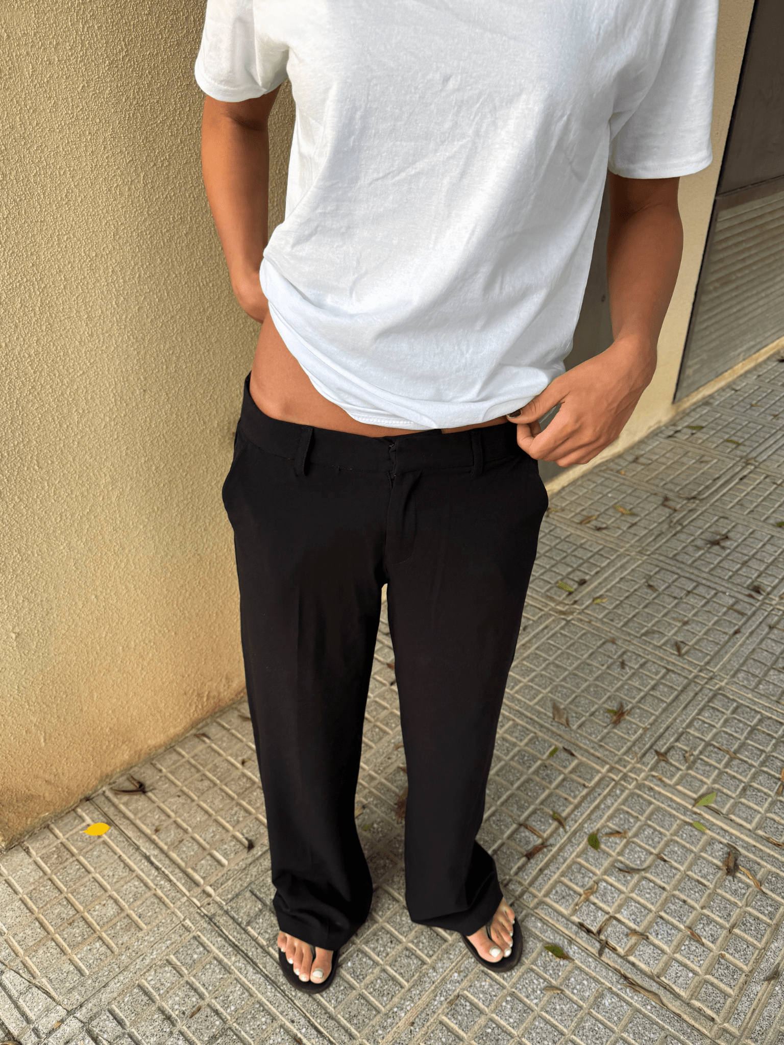 BELLA SUIT PANT - BLACK