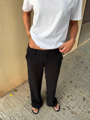 BELLA SUIT PANT - BLACK