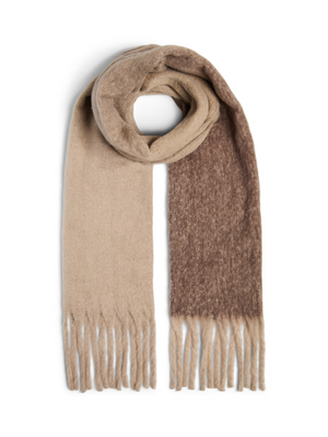 BEA LONG SCARF - HOT FUDGE OMBRE
