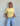 SAGA SHORTSLEEVE STRIK - BUTTER YELLOW