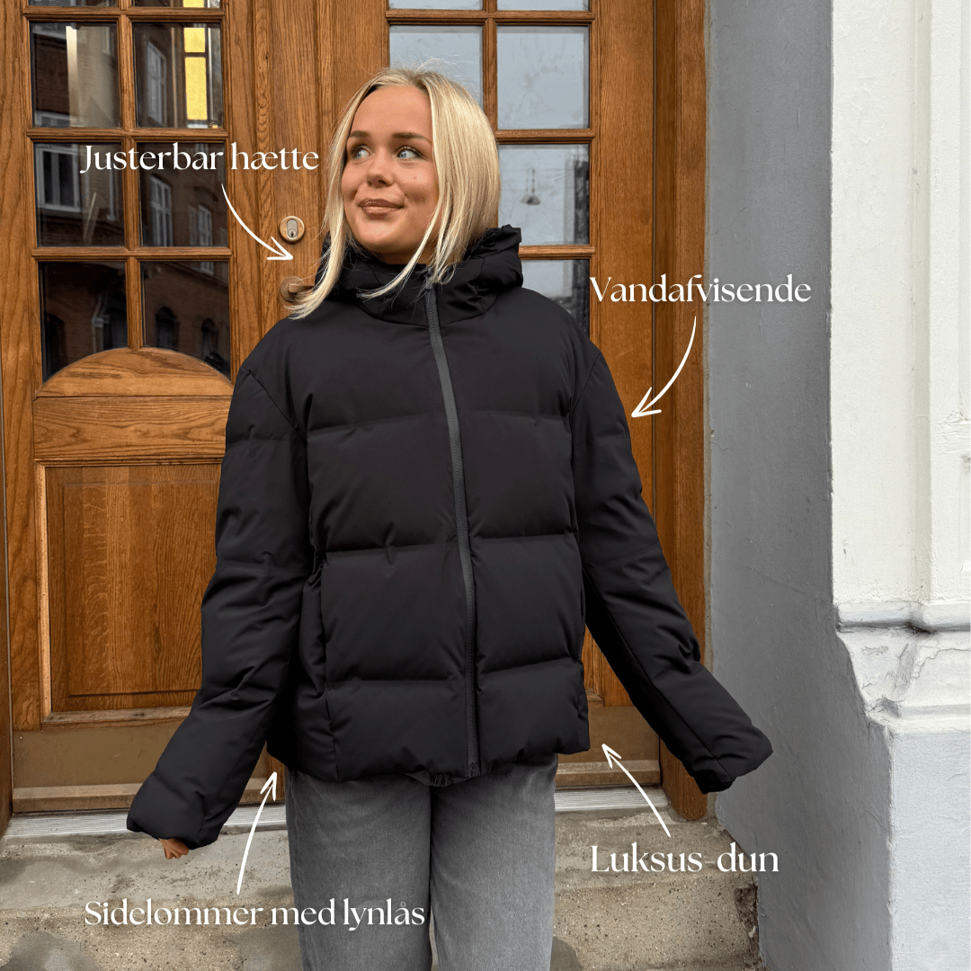 ISA DAUNENJACKE - SCHWARZ