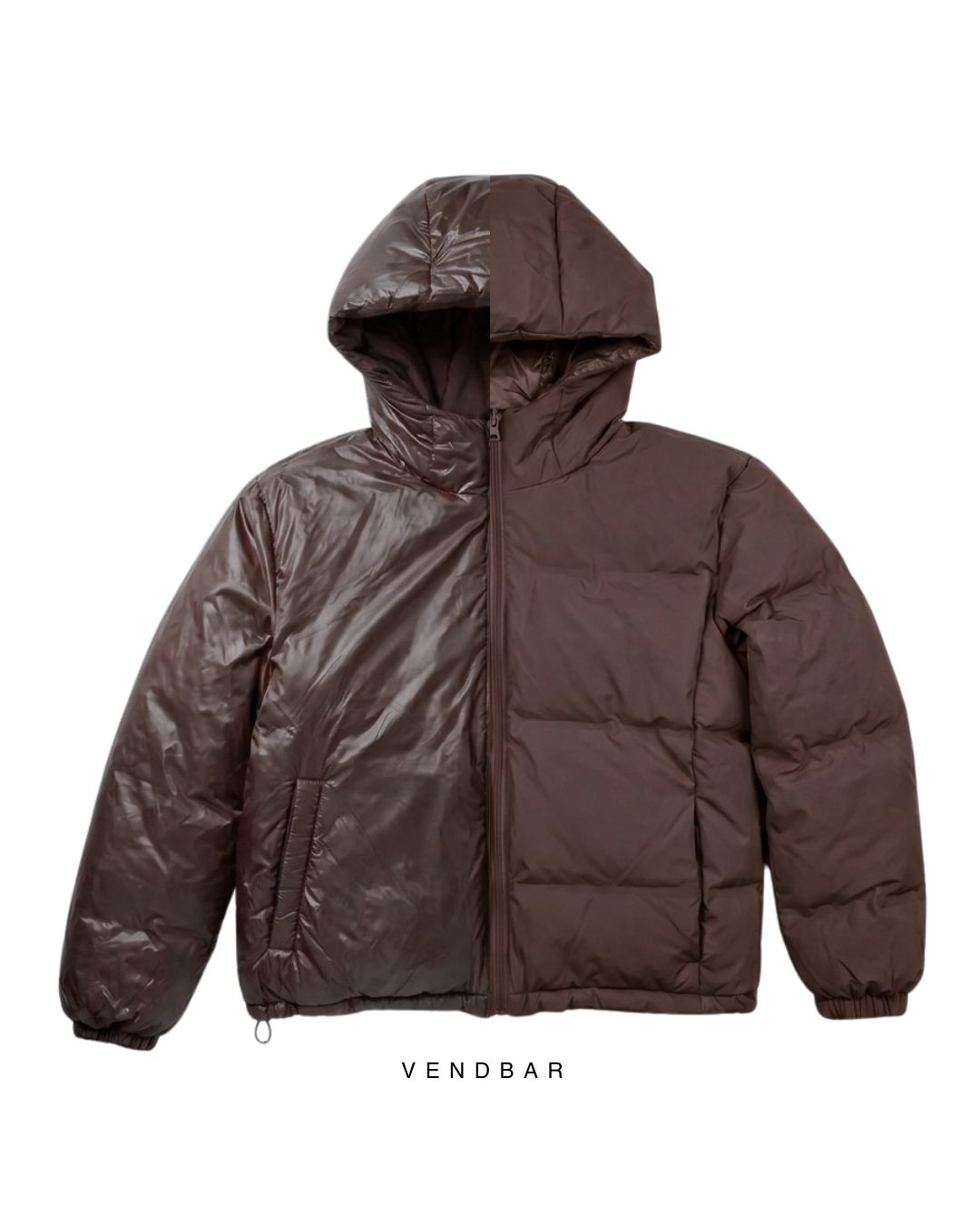ALMA DOWN JACKET i brown – billede 1