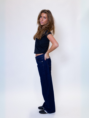 ESTHER JEANS - DARK BLUE